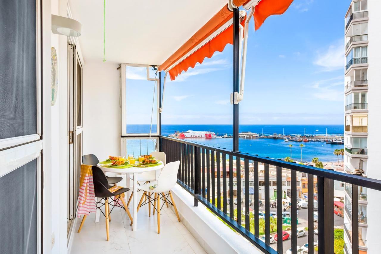 76. Los Cristianos first sea line, parking, Wi Fi Exterior foto